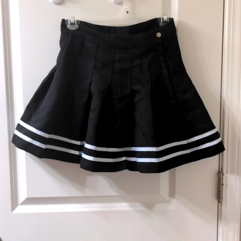 DIVIDED H&M Gothic Schoolgirl Pleated Tennis Skirt Anime Cosplay E-Girl Lolita